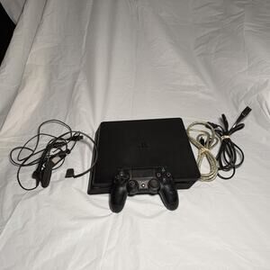 Sony PlayStation 4 Slim 500GB CUH-2015A Console with Controller RD DESCRIPTION